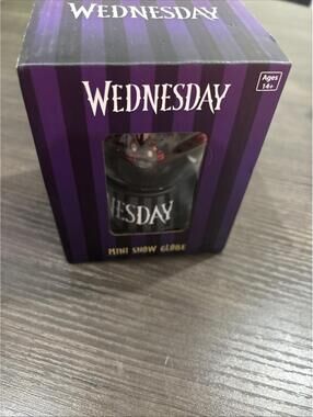 Wednesday Adams Mini Snow Globe 5" Brand New [COPY]